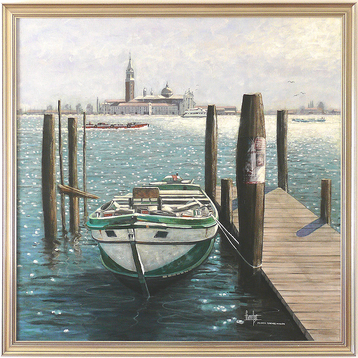 Grand Canal Venice.   1m X 1m. by Terry Mullen |  Telephone: 01244 533 754 | Email:francisterencemullen@gmail.com